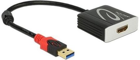 DELOCK ADAPTER USB 3.0 NA HDMI DELOCK 62736 20 CM CZARNY  ()
