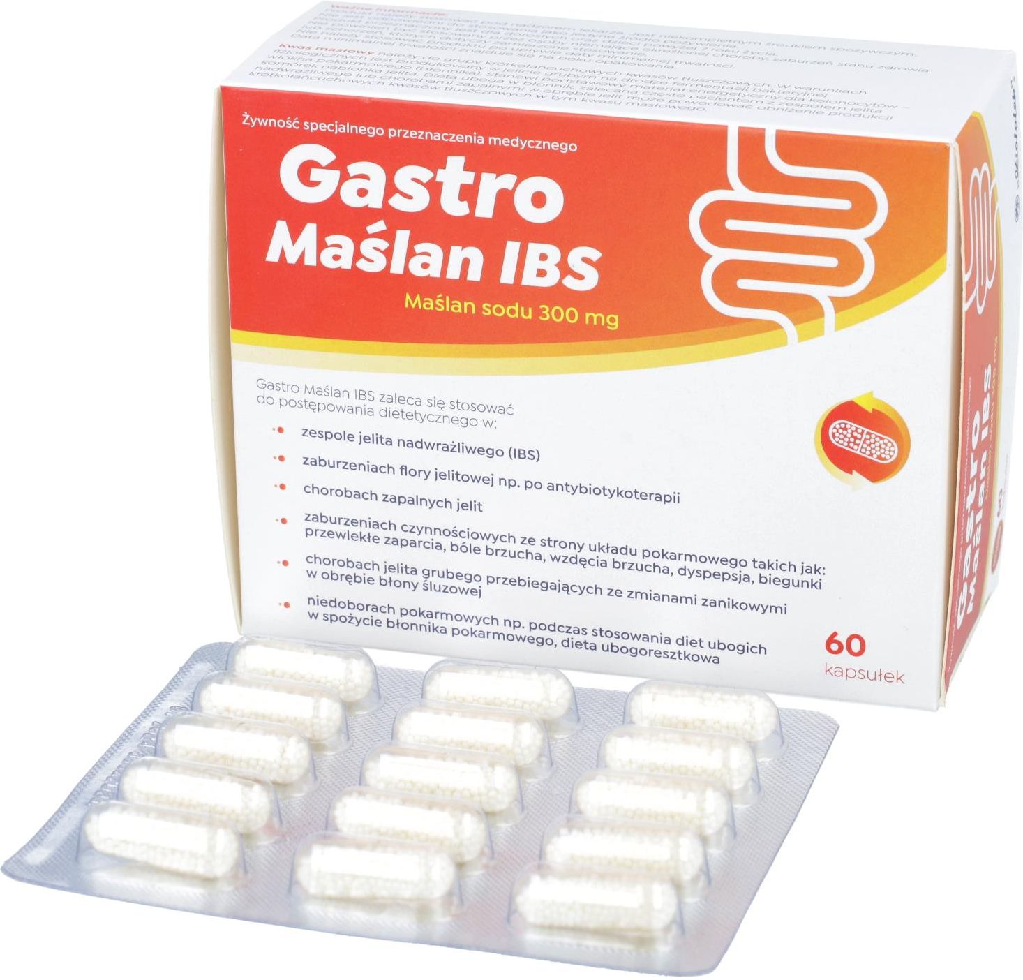 Gastro Maślan IBS. ®. Żywność specjalnego przeznaczenia medycznego.