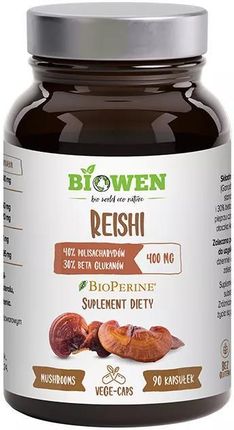 Biowen ekstrakt Reishi 400 mg 90kaps