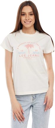 LEE GRAPHIC TEE OFF WHITE L40OEHMK