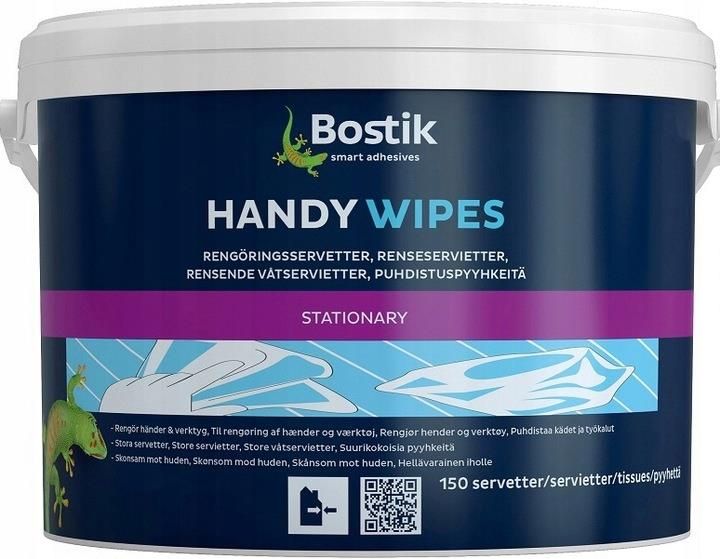 Bostik Handy Wipes Ściereczki Czyszczące 150szt. Opinie i ceny na
