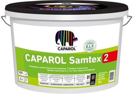 Caparol Samtex 2 Podkładowa Farba Latex Biała 2,5L