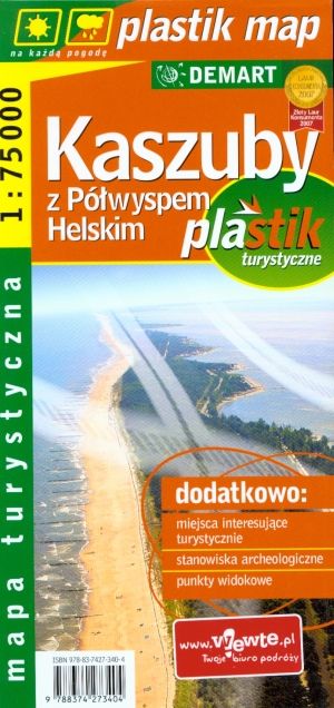 Kaszuby Z P Wyspem Helskim Mapa Turystyczna W Skali Ceny I