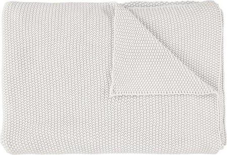 Marc O'Polo Pled Nordic Knit 130X170Cm Biały Z Bawełny Organicznej 96127