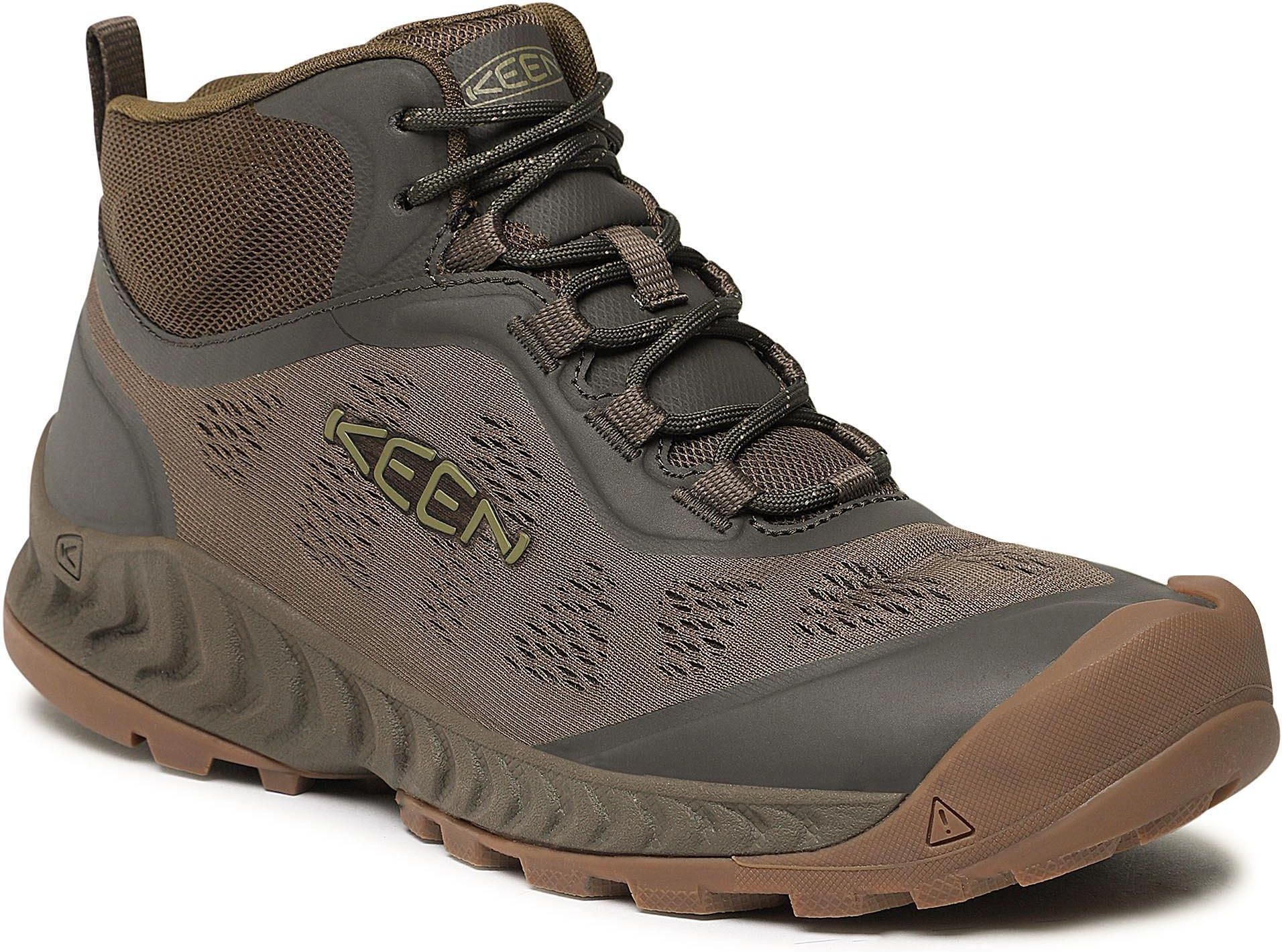Buty trekkingowe Keen Nxis Speed Mid 1026111 Canteen/Olive Drab Ceny