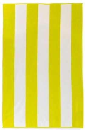 Ręcznik Plażowy Neon Seledynowy Biały Zwoltex Rozmiar 100X160 Cm 16347