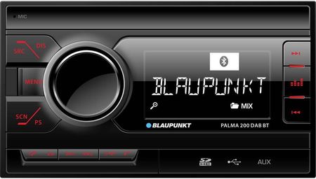 Radio Samochodowe Double Din Blaupunkt Palma 200 Dab Bt, 4 X 40 W