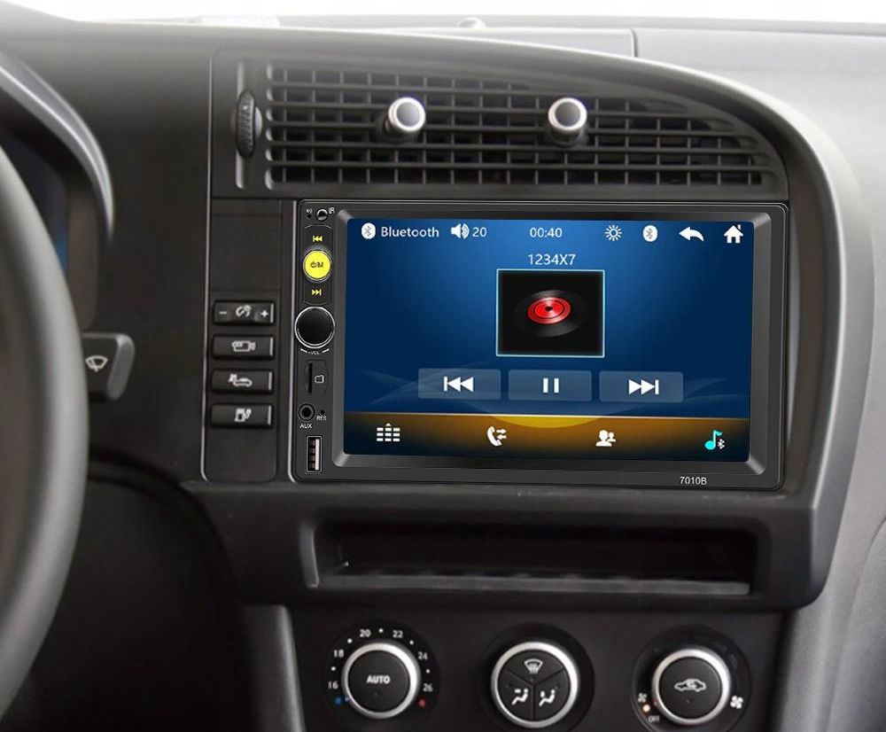 Radio Samochodowe Bluetooth 2Din Usb Dotyk