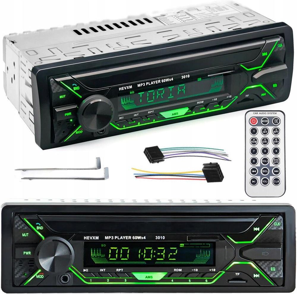 Radioodtwarzacz samochodowy Radio Samochodowe 1Din Usb Sd Mikrofon Bluetooth  - Opinie i ceny na