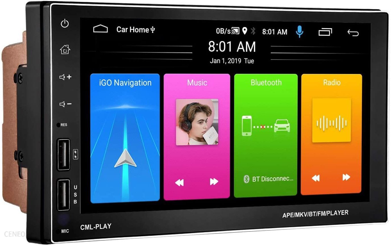 Radio Samochodowe 2 Din Android Usb Gps Bluetooth