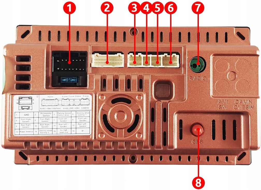 Radio Samochodowe 2 Din Android Usb Gps Bluetooth