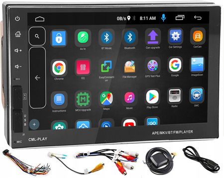 Radio samochodowe Farrot 2 DIN 9 Cal Android13 ekran dotykowy