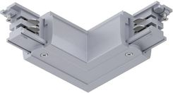 Paulmann Element systemu szynowego wysokonapięciowego- Łącznik L ProRail3 L-Connect Erde ProRail3 91370, srebrny