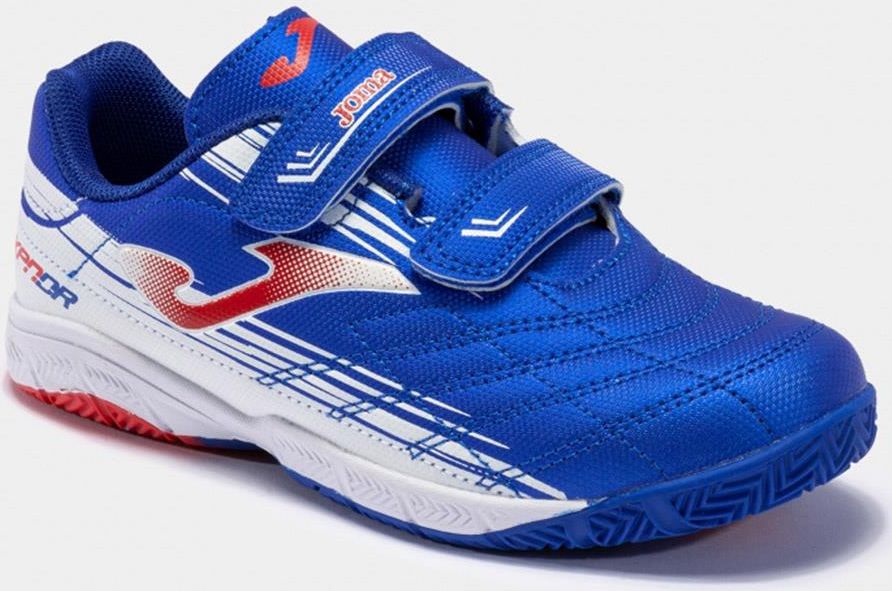 Zapatillas Deportivas Joma Para Niños - Azul Royal, Doble Velcro Y Suela Antideslizante