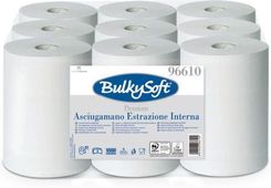Zdjęcie Ręcznik Papierowy W Roli Centralnego Dozowania Mini Bulkysoft Premiumm 2 Warstwy Kolor Biały Celuloza Długość 60M 9 Rolek/Op. - Sulejówek