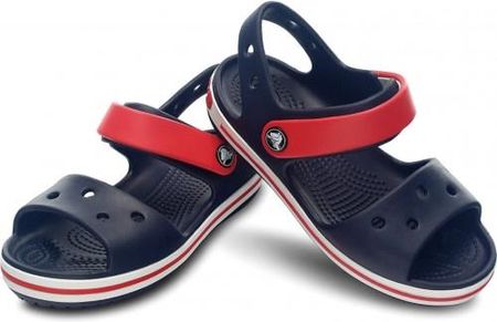 Sandały dla dzieci Crocs Crocband Sandal Kids granatowo czerwone 32-33