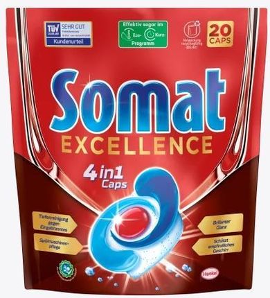 Somat Excellence Tabletki Do Zmywarki 20 Sztuk