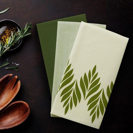 Ameliahome Kit/Ah/Letty/Mix/Leaves/Greens/3Pack/50X70
