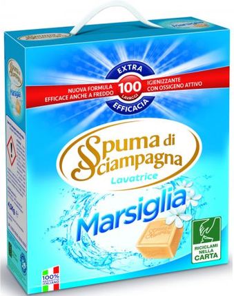 Spuma Di Sciampagna Marsiglia Proszek Do Prania Z Mydłem Marsylskim (100 P 4,5 Kg)