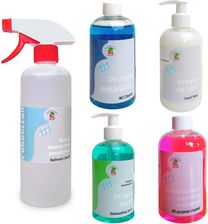 Zestaw Puroclean Płyn Do Naczyń Powierzchni Wc Kabin Mydło W Płynie