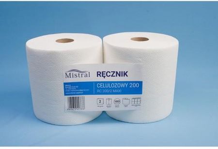 Mistral Ręcznik Celuloza 24,6cm 200M 2W(2Sztuki) Rc200/2 Maxi