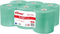 Zdjęcie Lamix Ręcznik Papierowy W RoliLamix Cliver 6szt. 1 Warstwa 130 M Zielony Makulatura - Sobótka