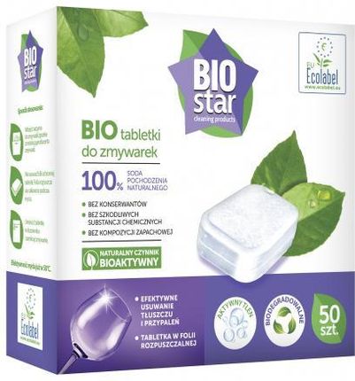 Biostar Cleaning Products Tabletki Do Zmywarek 50