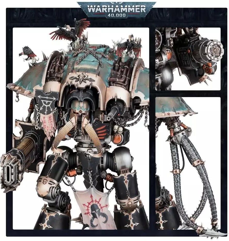 その他 WARHAMMER CHAOS KNIGHTS ABOMINANT Games Workshop Warhammer 40K Chaos Knights Knight Abominant
