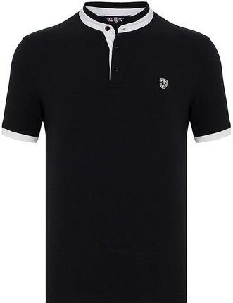 JIMMY SANDERS Koszulka polo w kolorze czarnym - Ceny i opinie - Ceneo.pl