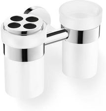 Zdjęcie Zack - SCALA zestaw dwóch kubków łazienkowych stal polerowana - Nowe Warpno