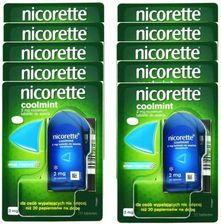 gdzie najlepiej kupić Rzucanie palenia Nicorette Coolmint 2 mg, 10x20 tabl. do ssania