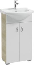 Zestaw łazienkowy szafka+umywalka Defra NAS Mint biały połysk 190-D-05011+1120