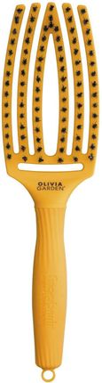 Olivia Garden Szczotka do Włosów Finger Brush Bloom Żółta