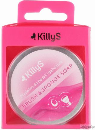 KillyS - Brush &amp; Sponge Soap - Mydełko do pędzli i gąbeczek - 30 g