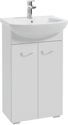 Zestaw łazienkowy szafka+umywalka Defra NAS Pik biały połysk 095-D-05006+1560
