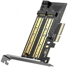 Adapter UGREEN PCIe 3.0 x4 do M.2 M-Key + M.2 B-Key (70504)