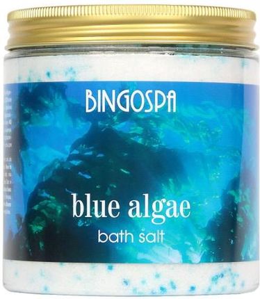 BINGOSPA Algi Niebieskie Sól Do Kąpieli 900 g 