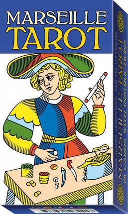 Marseille Tarot Blu - karty tarota Oryginalne