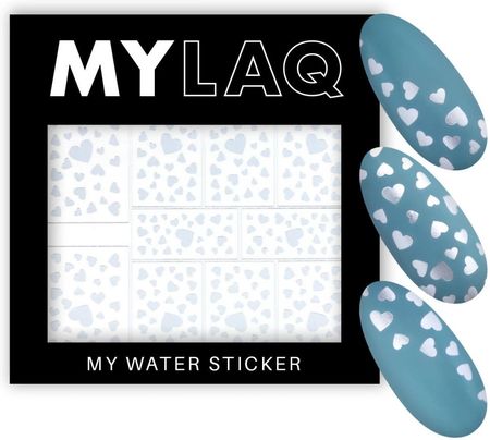 Mylaq Naklejki Na Paznokcie Serca My Water Sticker – 3