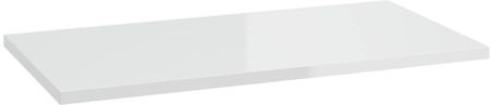 Blat 46×90 cm Defra NAS Uni biały 125-F-09002