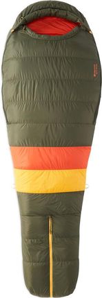 Marmot Never Winter Sleeping Bag Regular Oliwkowy Double Zipper