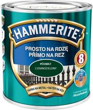 Farba Hammerite Prosto na Rdzę Półmat Ciemnozielony 250Ml