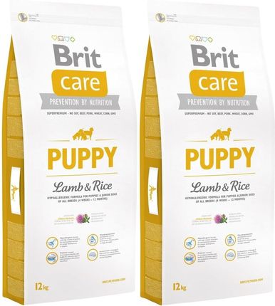 Brit Care Puppy All Breed Lamb&Rice 2X12Kg