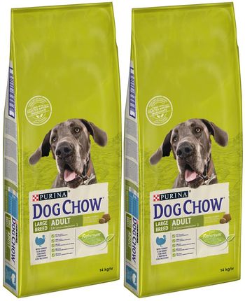 Dog Chow Adult Large Breed Indyk 2X14Kg