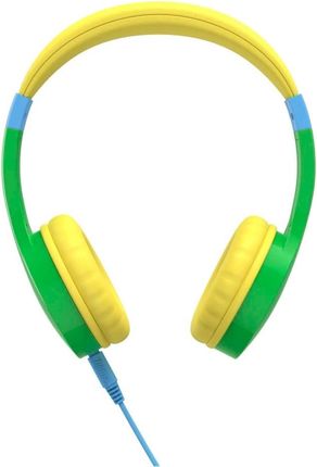 Hama Kids Guard Słuchawki dla dzieci z ogranicznikiem głośności zielone (184107)