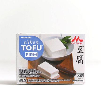 Morinaga Tofu Silken Mori-Nu Twarożek Sojowy Twardy "Firm Silken Tofu" 349g
