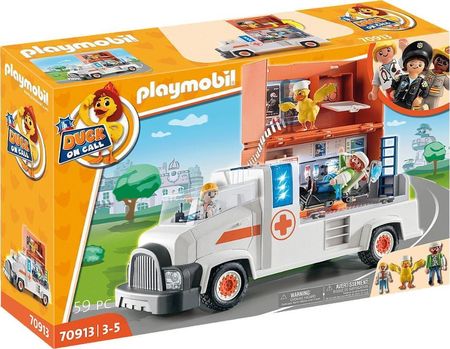 Playmobil 70913 Duck On Call Emergency Doctor Truck