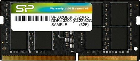 Pamięć RAM Silicon Power DDR4 8GB/3200 CL22 SODIMM (SP008GBSFU320X02)