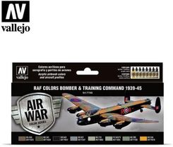 Zdjęcie Vallejo 71145 Raf Colors Bomber & Training Air Command 1939 1945 [Paint Set] - Łomianki