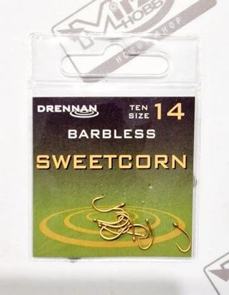 Y Drennan Haczyki Sweetcorn Barbless 14